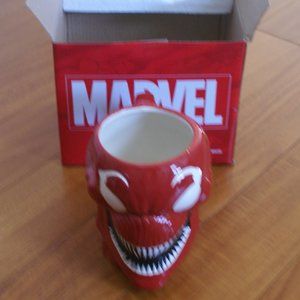 NIB Carnage 16oz molded mug by Marvel Comic theme